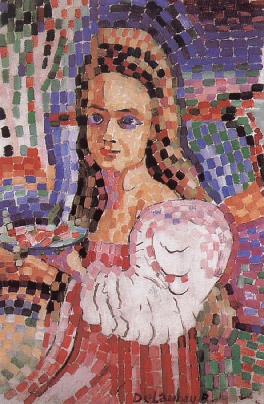 Delaunay, Robert Waitress oil painting picture